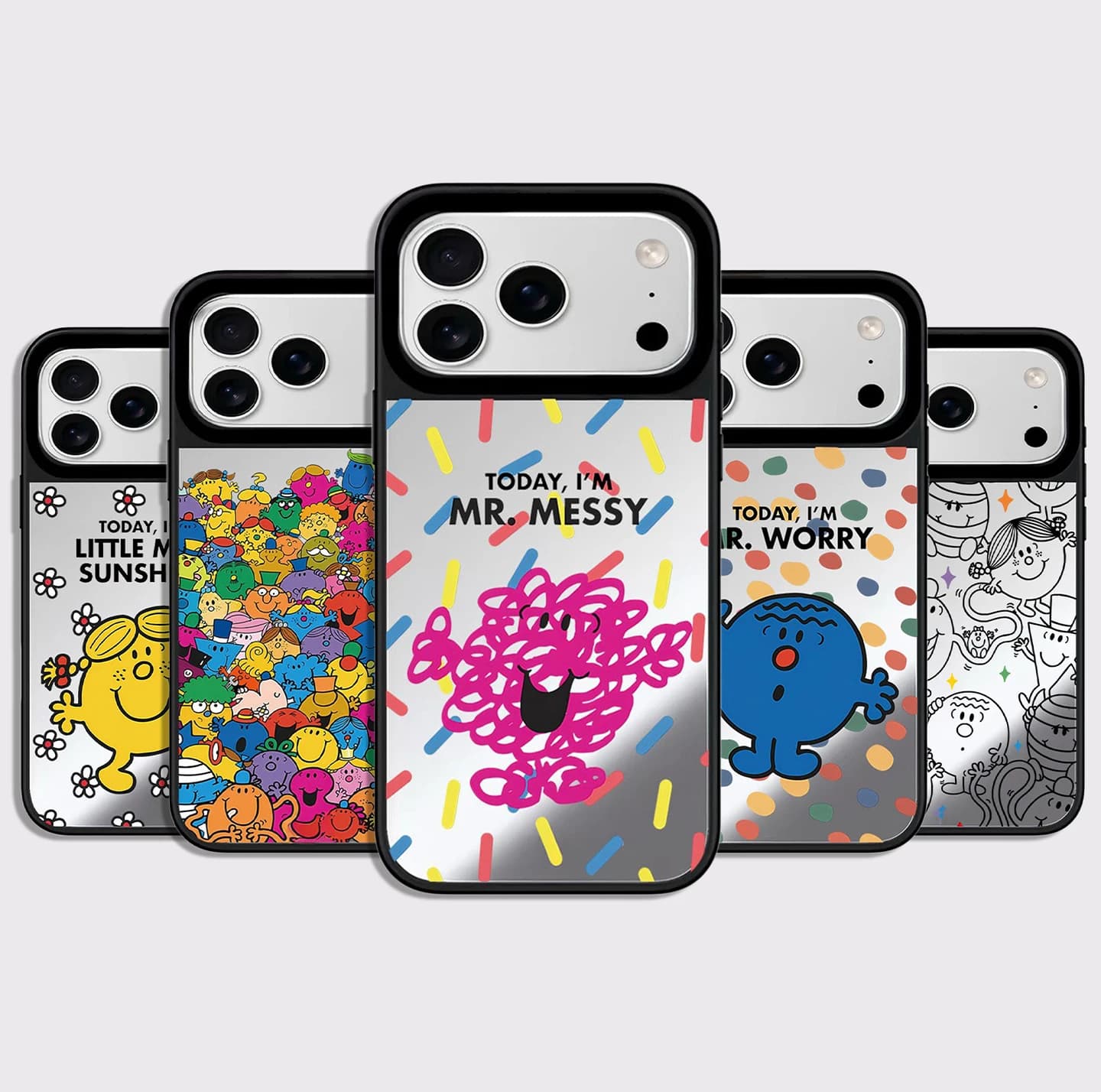 6090176 Mirror Surface Magnetic Phone Case Cover for IPhone 12 13 14 15 16 17 18 Pro Max Case