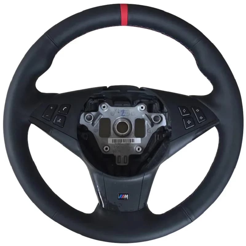 Braiding cover for Steering Wheel Cover for BMW M5 E60 E61 (Touring) 2005-2010 M6 E63 E64 2005-2010