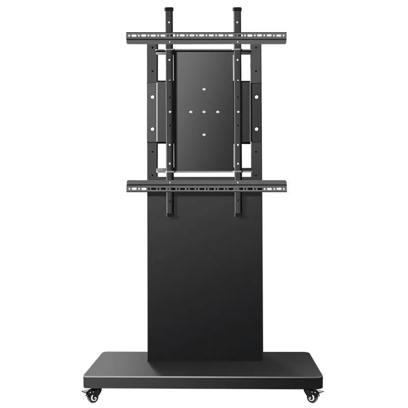 TV floor bracket horizontal and vertical screen rotating mobile cart