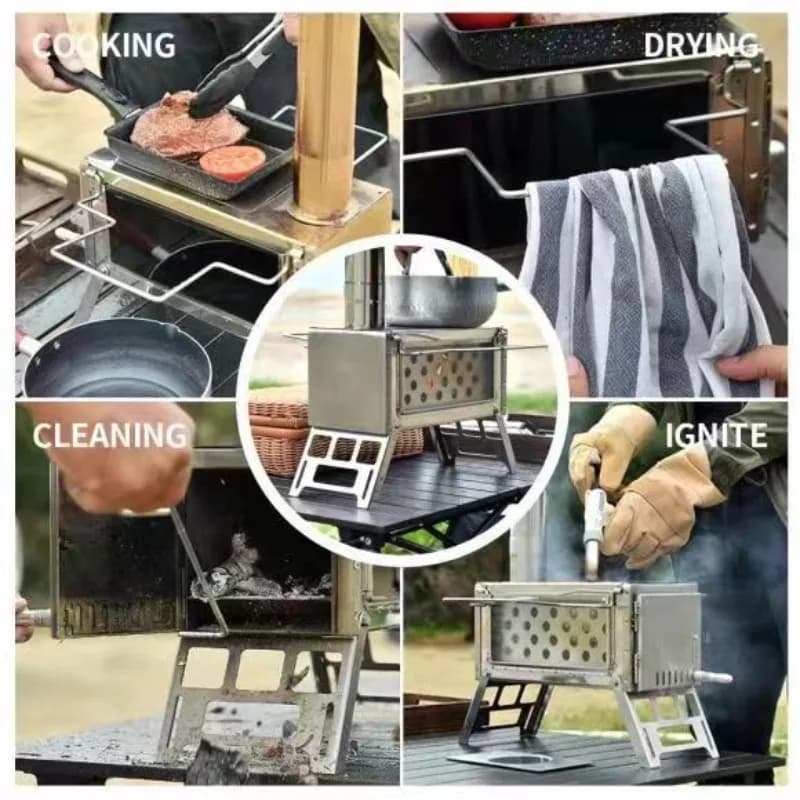 Outdoor camping supplies picnic camping barbecue grill