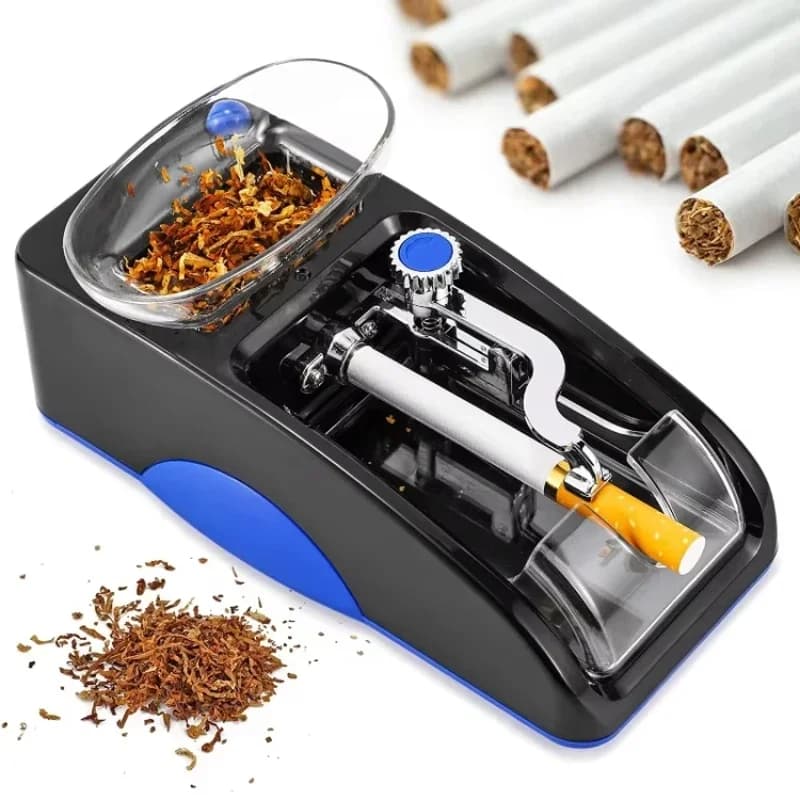 6.5mm Cigarette Rolling Machine DIY Smoking Accessories Injector Maker Tobacco Roller Smoking Tool EU US Plug Electric Automatic