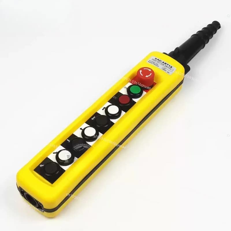 XAC-A8913 Two-speed Electric Hoist Crane Lifting Button Driving Control Handle Switch TNHA 8 Pushbutton Pendant Control Station