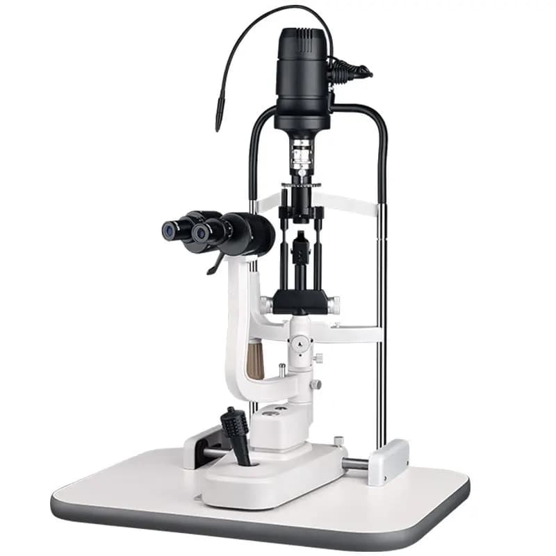 Slit lamp 66B upper light source with lifting table optometry inspection equipment microscope fundus inspector