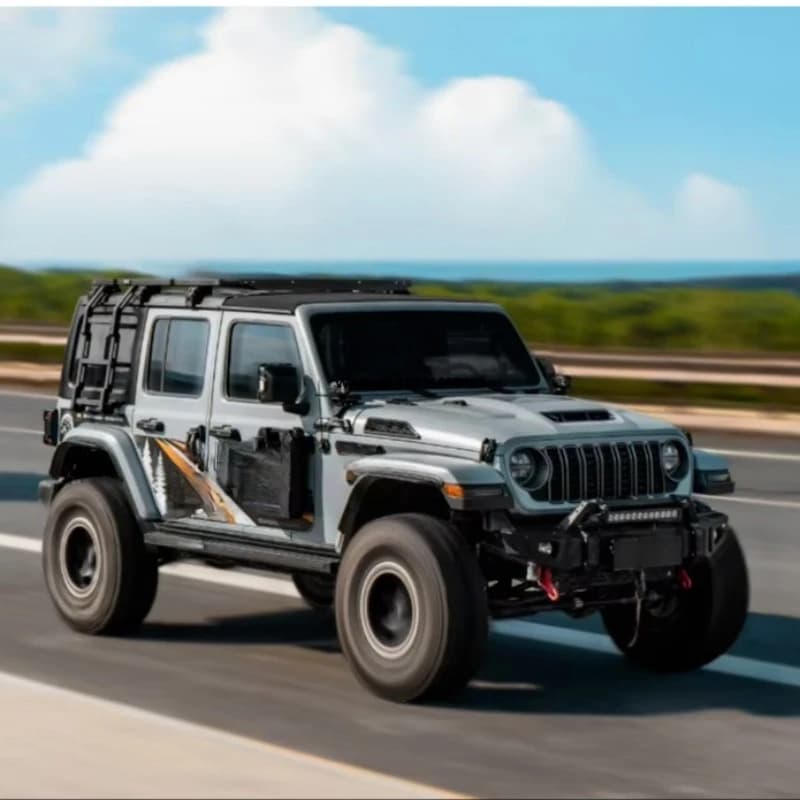 Front Car Bumper for Wrangler JL/ Gladiator JT Auto Bumper  Accessories