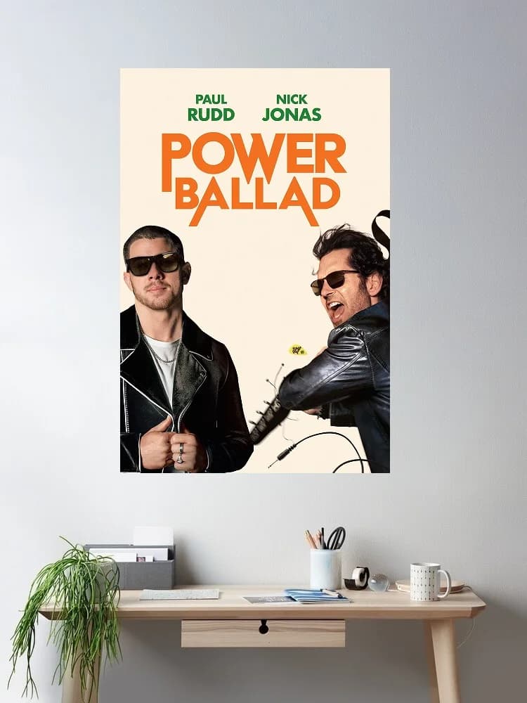 10Style Power Ballad (2026) Movie, Print Art Canvas Poster,Living Room , Home Wall Decor Picture
