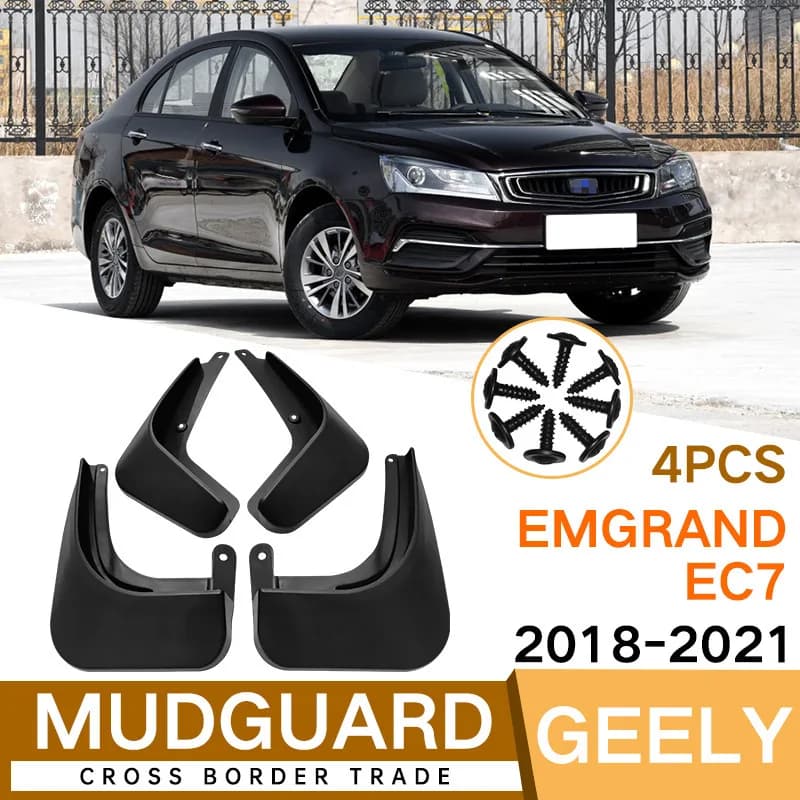 For Geely Emgrand EC7 2018-2021 fender tiles front and rear car accessories 4runner accessories mud flaps