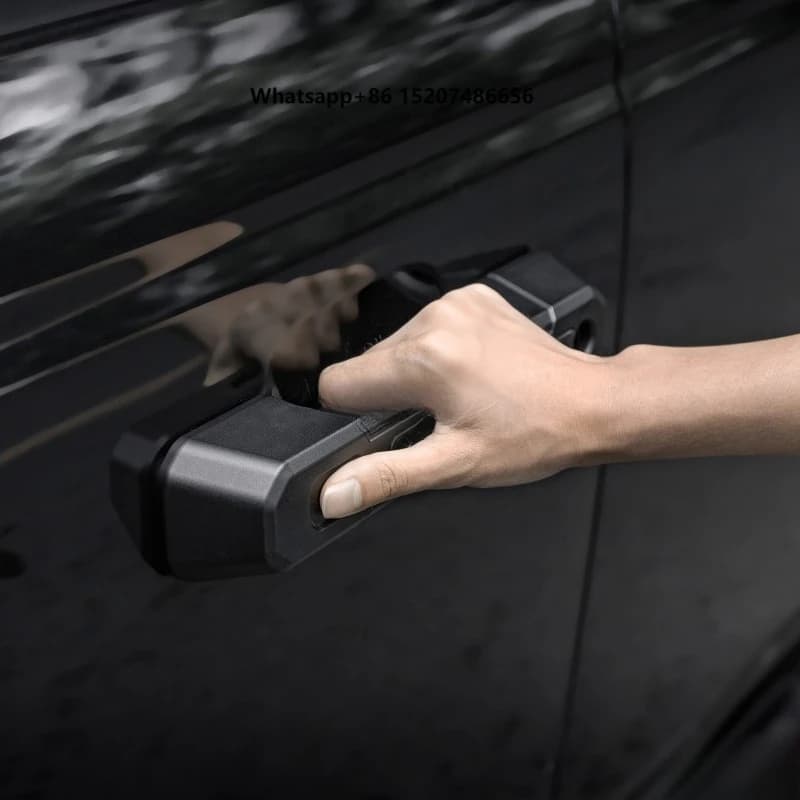 New Design OMU Aluminum/Carbon Fiber Door Handle for 2 Doors Handle Cover Accessories