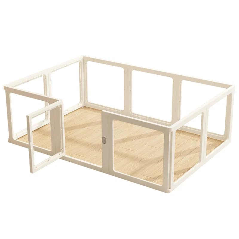 Fully transparent acrylic pet dog fence, small dog indoor, balcony dog house safety fence