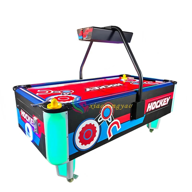 Coin Operated Mini air Hockey Arcade Amusement Machines Air Ice Hockey Table Game  for Kids