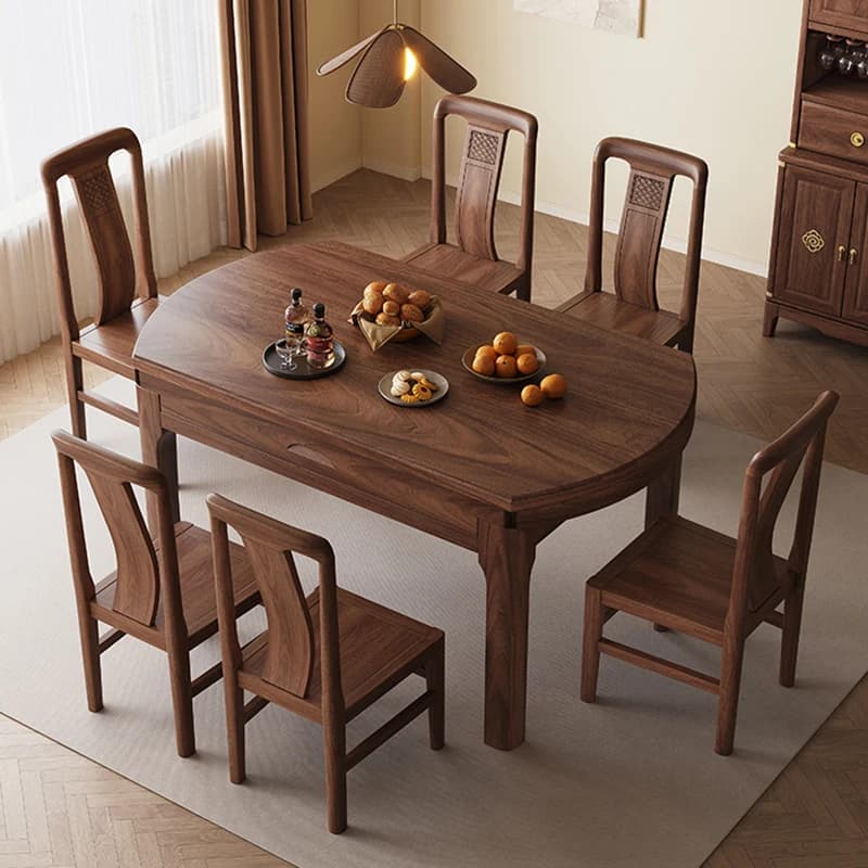 Kitchen Coffee Dining Table Round Extendable Chairs Lounge Poker Dining Table Wood Mobile Mesas De Jantar Living Room Furniture