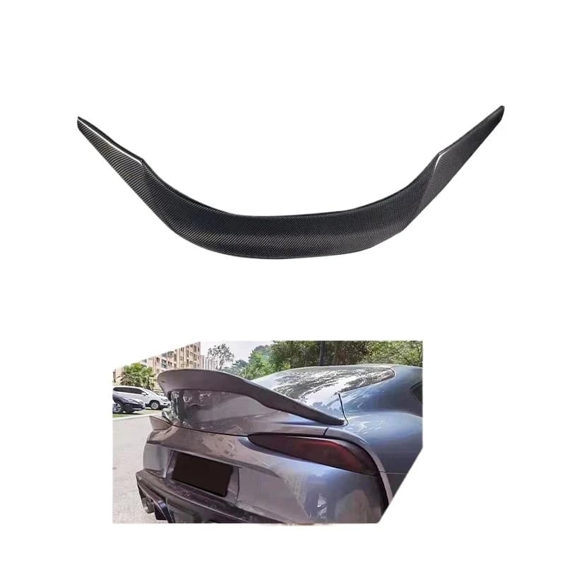 Accessories Premium Car AccessoriesPeect Fitment Carbon Fiber A90 A91 Rear Wing Trunk Spoiler A90 Durable