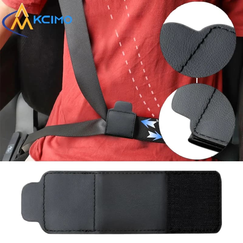 Car Seat Belt Holder Clip, Adjustable Belt Positioner for Comfort, Universal Fit for Most Vehicles Easy to Install
