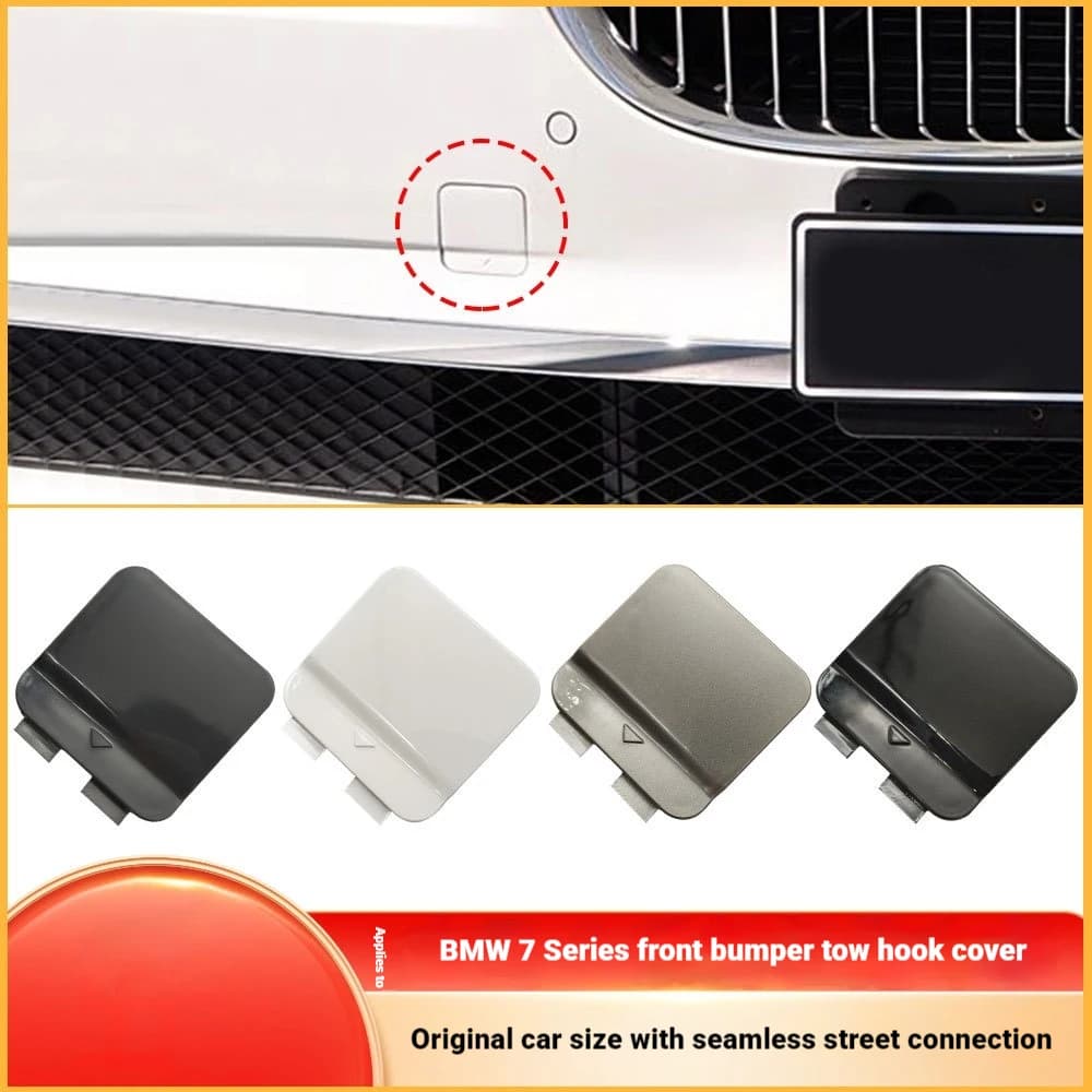 For BMW 7 Series Front Bar Trailer Cover F02 Front Bumper Traction Hook Hole Cover 51117210880