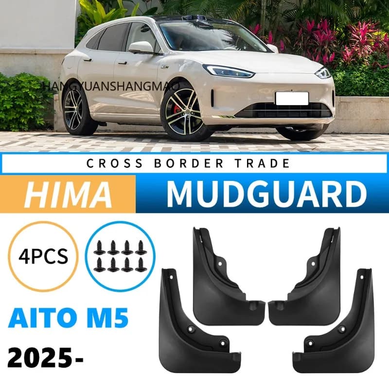 udflaps Mudguards Fit for HIMA AITO M5 Seres M5 5 2025 Mudguards Tire Fenders Mud Flaps Wheel Guards Accessories 4x Tyre