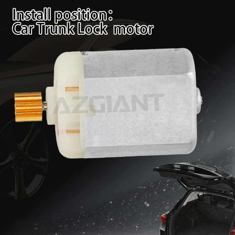 AZGIANT 9203514/9444090 Car Tailgate trunk boot lock Motor For Volvo S80 I/C70 MK1/S60 metal copper 11T gear spare parts repair