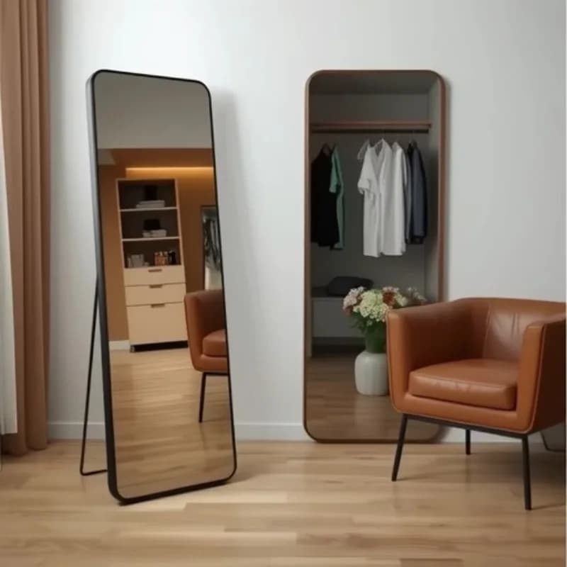 YFY full body mirror floor mirror household simple wall hanging fitting  student dormitory Internet celebrity fitting  girls