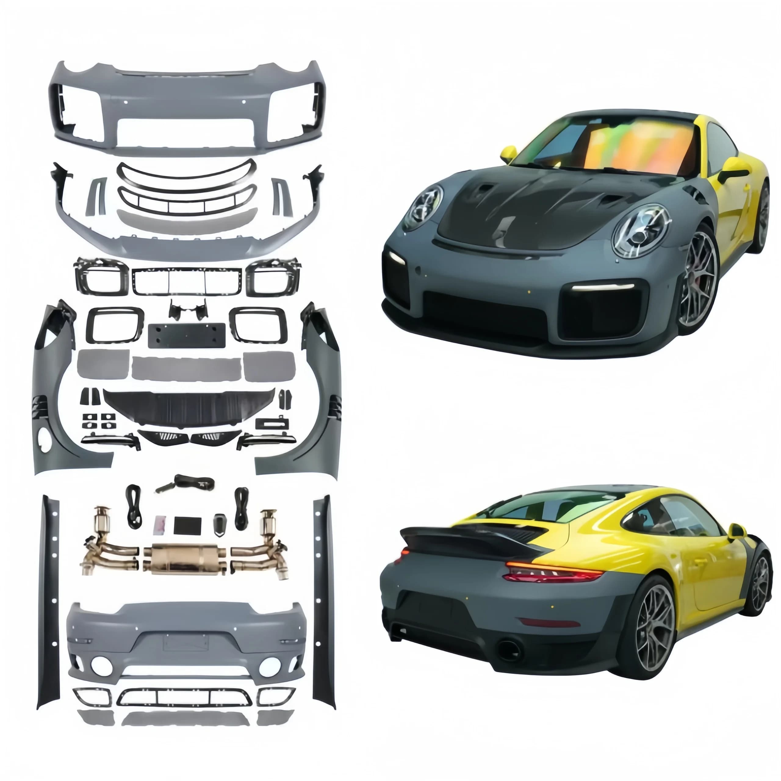 STLF For Porsches 12-18 911GT2RS Body Kit, Suitable for Installation on Porsches Model 991