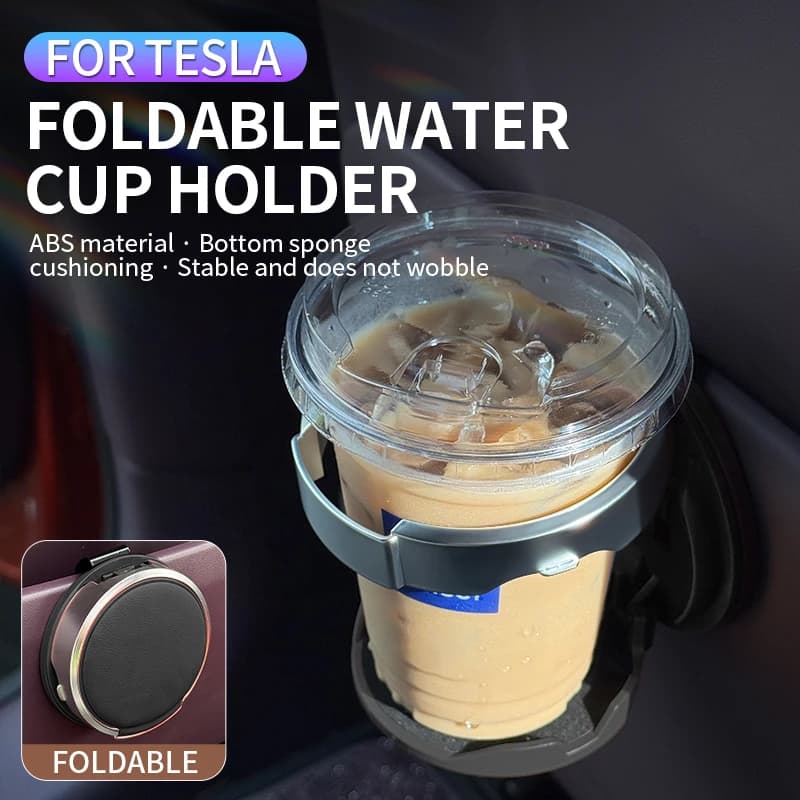 Car multifunctional clip-on door cup storage rack for Tesla Model Y Model 3 Model S Model X Cybertruck interior accessories