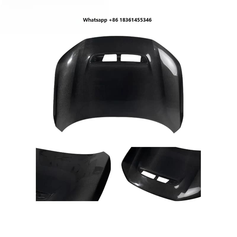 FOR 2021+ Exterior Accessories Carbon Fiber Engine Hood  11th-Gen Type-R FL5 Carbon Fiber Front Bonnet