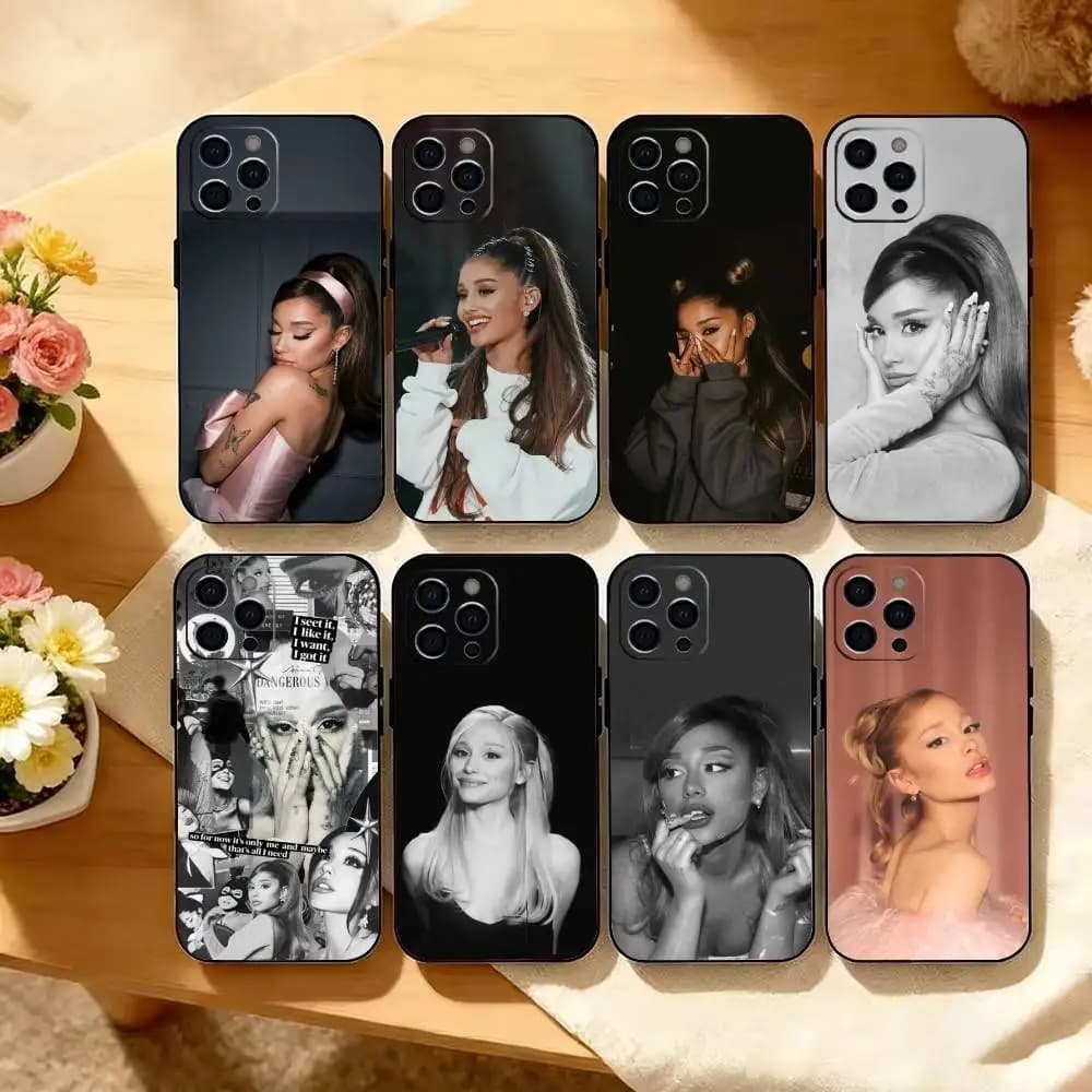 A-Arianas Phone Case Silicone Soft For IPhone 17 16 15 14 13 12 11 X XR Plus Pro Max Plus