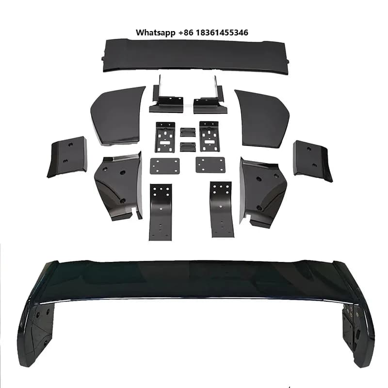 For Double Cab 2016-2024 Pickup New Accessories Hot Selling 4x4 ABS Gloss Black Sport Roll Bar