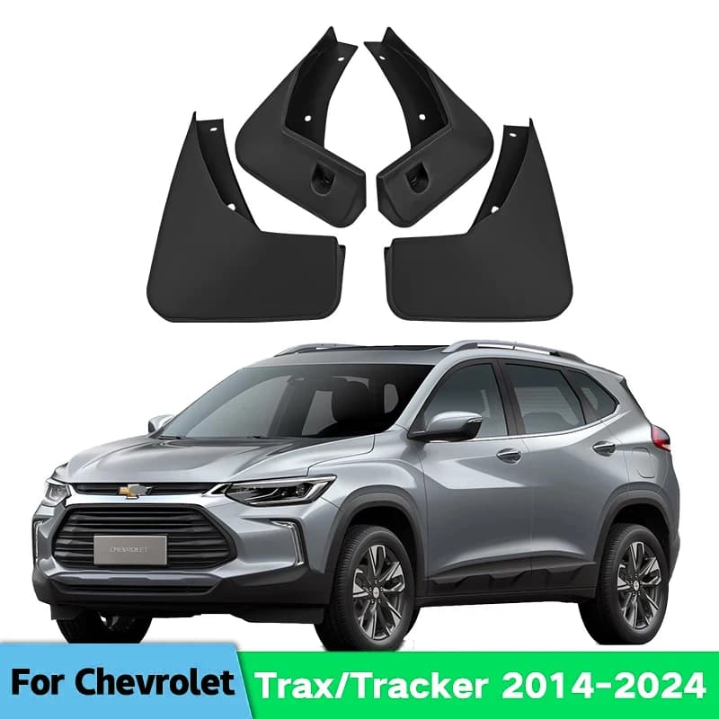 Mud Flaps For Chevrolet Trax Tracker 2014-2022 2023 2024 Splash Guards Fender MudFlaps Front Rear Mudguards Car Accessories