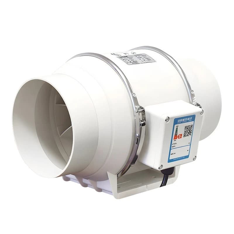 Round duct fan, large suction exhaust fan, chess and card room ventilation fan, strong ventilation, kitchen household