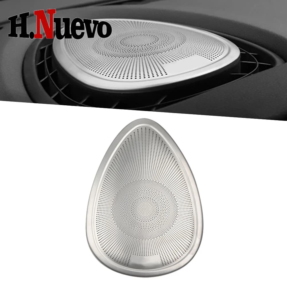 Car Accessories For MINI Cooper S F55 F56 F57 Car Interior Dashboard Horn Decoration Frame Sticker Cover