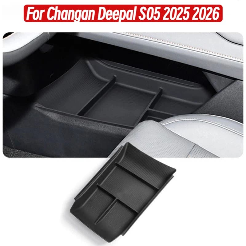 For Changan Deepal S05 2025 2026 Central Control Storage Tray Car  Armrest Under Storage Box Stowing Interior Accessories