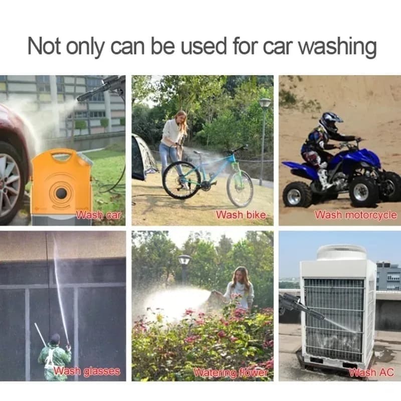 Portable Car Air Conditioner Cleaning Pressure Washer Sprayer with Water Tank for Vehicle HVAC System Maintenance