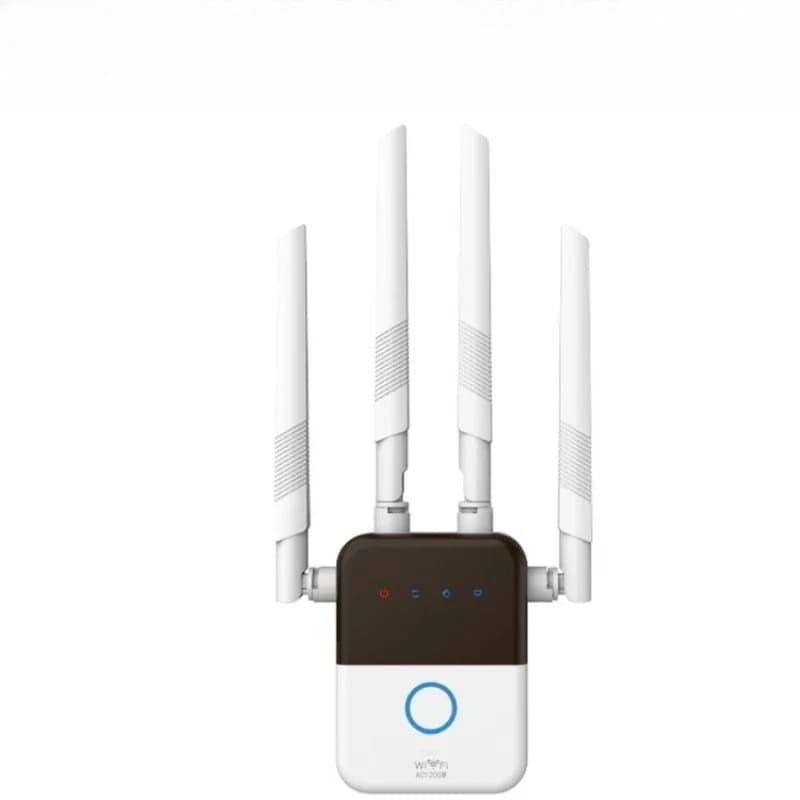 AC35 1200M dual-band WIFI wireless 5G router, connected to mobile phone, computer, flat-screen TV