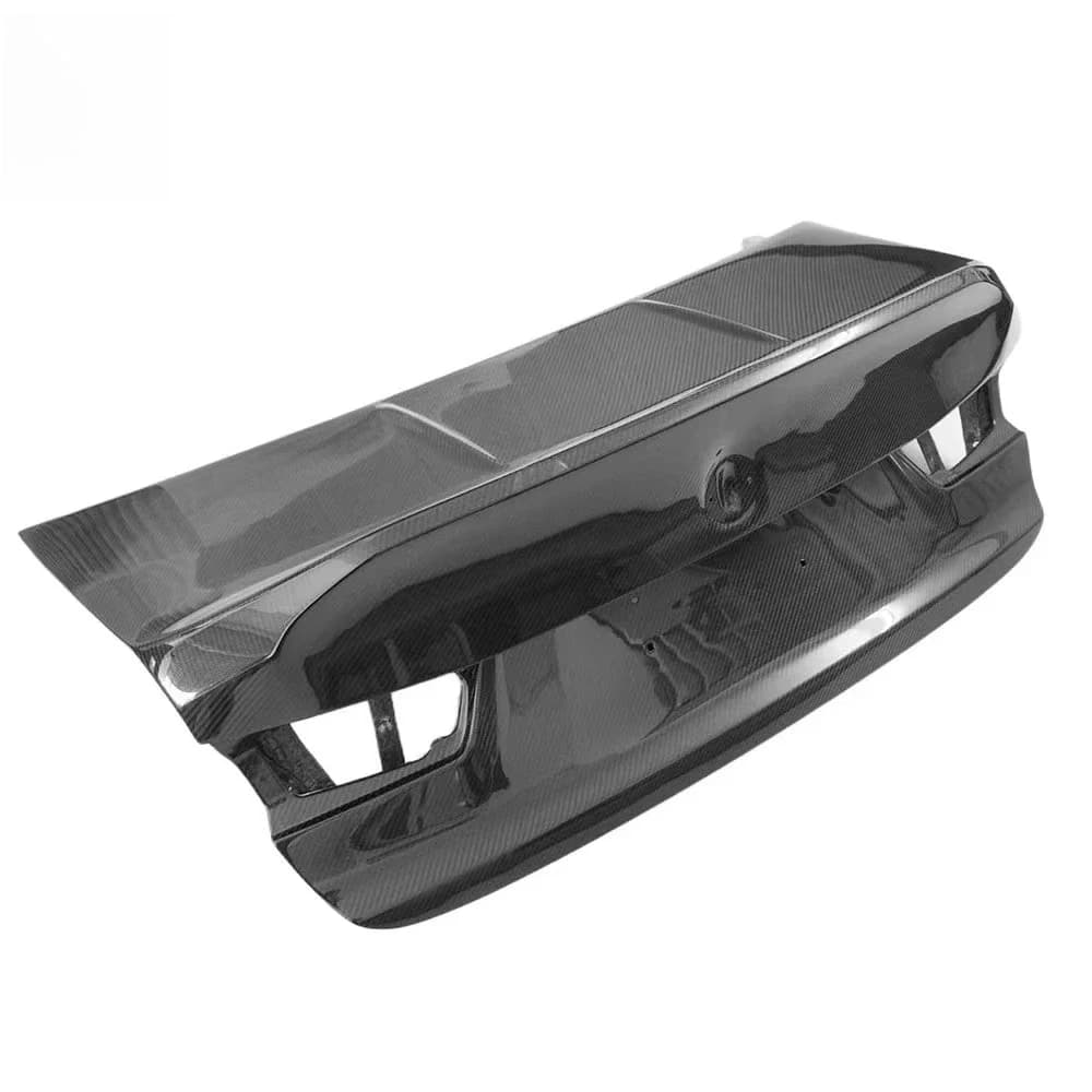Csl Style Dry Carbon Fiber Rear Trunk Boot Lid Cover for M3 G80 2020+ Car Trunk Cover Rear Boot Lid Replacement