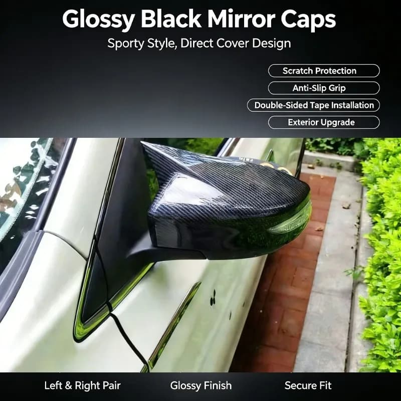 Suitable for Nissan Teana Horn Sylphy Tiida Horn Mirror Housing Mirror Cover Rearview Mirror Cover Paste 2013-2018