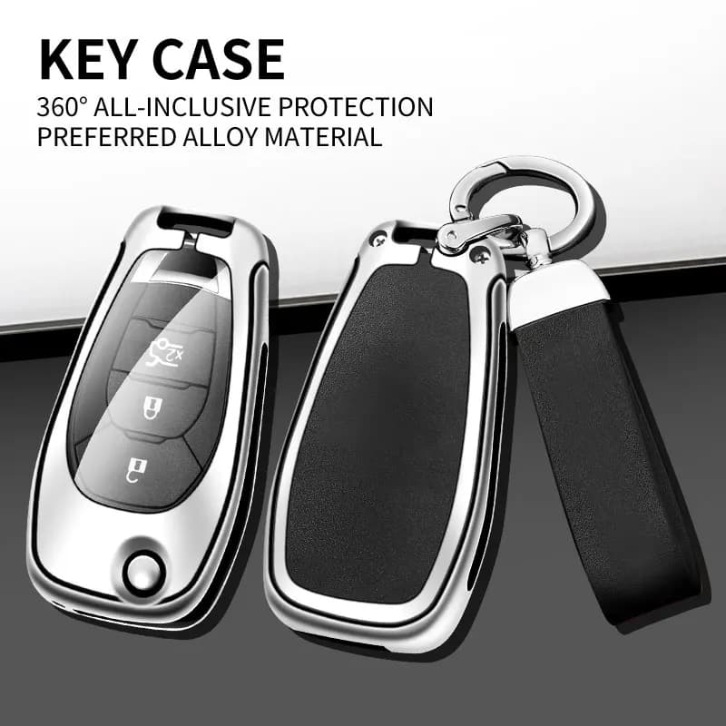 3 Buttons Car Key Case Cover Shell Fob Holder for Chevrolet Cruze Cross Cobalt Captiva Spark Sonic Aveo Tracker Onix RS Malibu