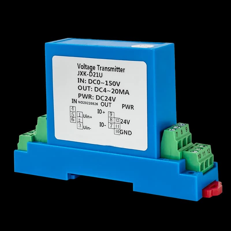Voltage Transducer 0-100V 0-200V 0-300V Voltage Transmitter 4-20mA 0-10V 0-5V RS485 Voltage Sensor AC Voltage Signal Transmitter