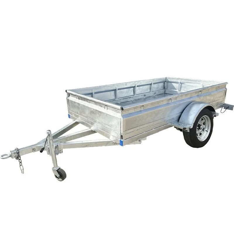 Box trailer Export flatbed trailer, off-road vehicle trailer, obstacle clearance trailer, custom tool truck Source factory