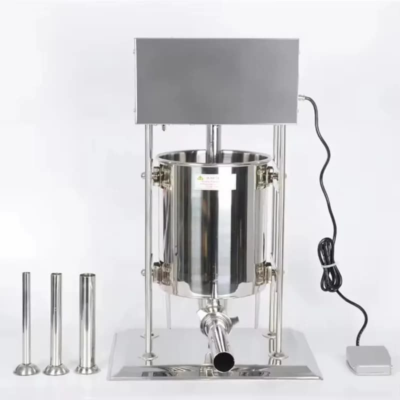 20L Vertical Electric Sausage Stuffing Machine Chorizo Hot Dog Making Machine