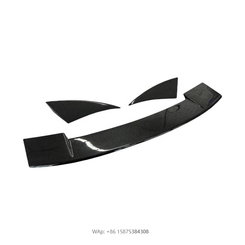 High Quality OD Style Dry Carbon Fiber Rear Spoiler for Lotus Emira Upgrade