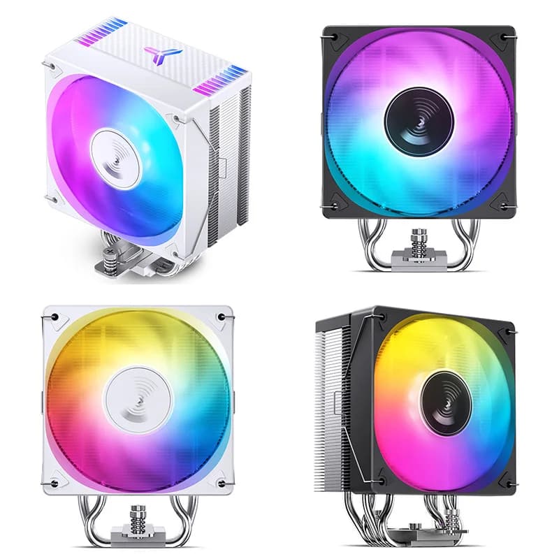 CR-1000EVO series, computer CPU tower air-cooled radiator 4 heat pipe ARGB colorful silent