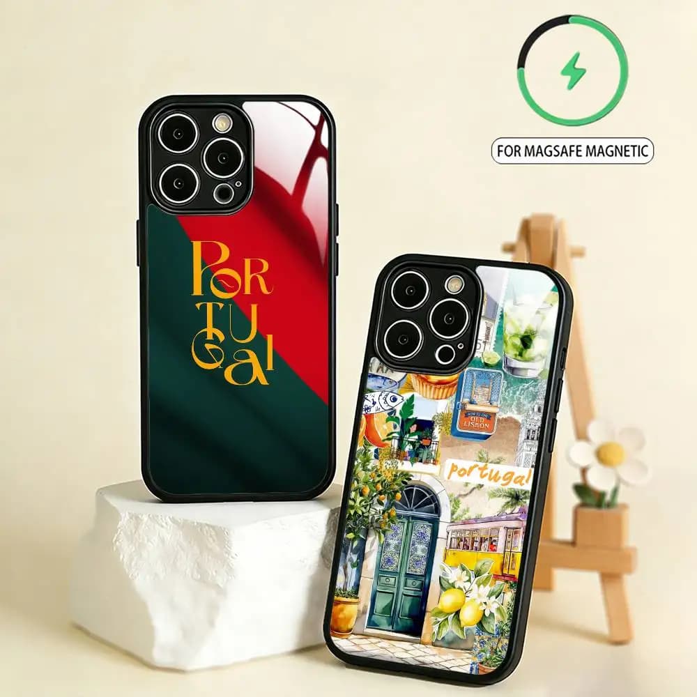 Portugal Culture A-Art    Phone Case For iPhone17,16,15,14,13,12,11 Plus,Pro Max Magnetic For Magsafe Wireless Charging