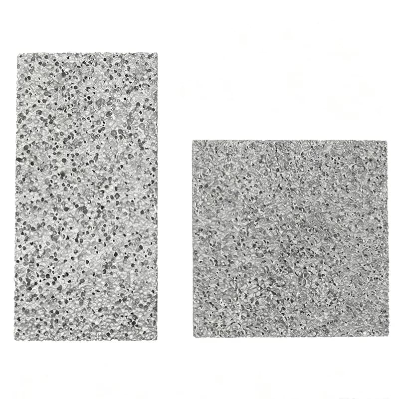 Class A Cell Aluminum Foam Sound Insulation Noise Reduction Electromagnetic Shielding Foamed Aluminum Panel for Building