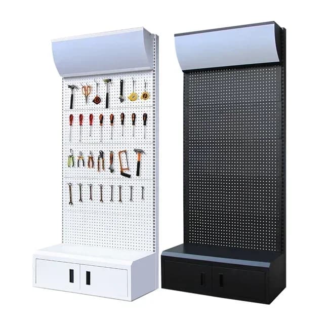 Metal tool display rack, tool hardware, handmade tool accessories display rack