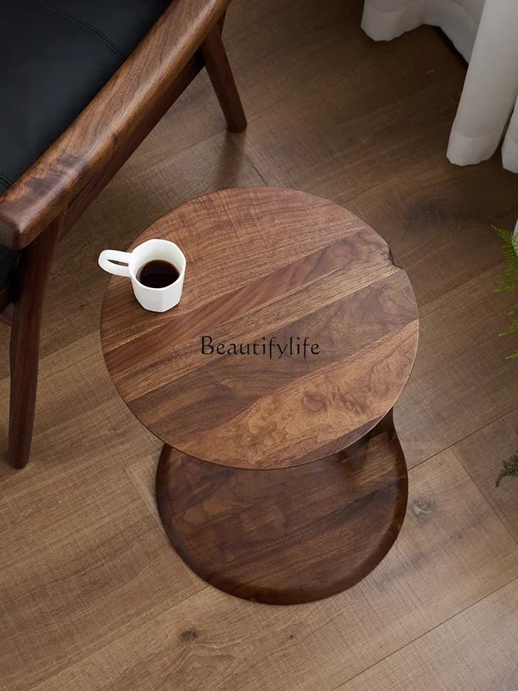 FGNorth American black walnut edge few movable designer creative round corner few