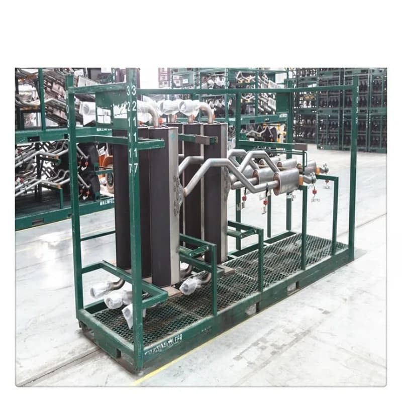 Parts assembly material rack, storage and finishing turnover assembly material rack