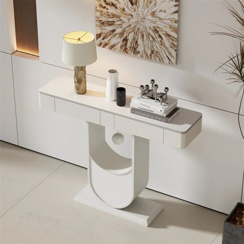 Aesthetic Creative Table Living Room Modern Delicacy Console Tables Trendy Mesa De Recibidor De Entrada Living Room Furniture