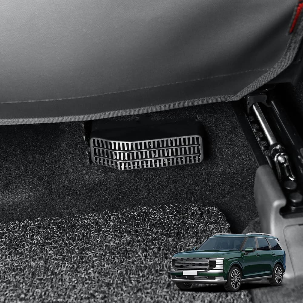 Car Under Seat Floor AC Air Conditioner Vent Outlet Protection Cover For Hyundai Palisade LX3 2026