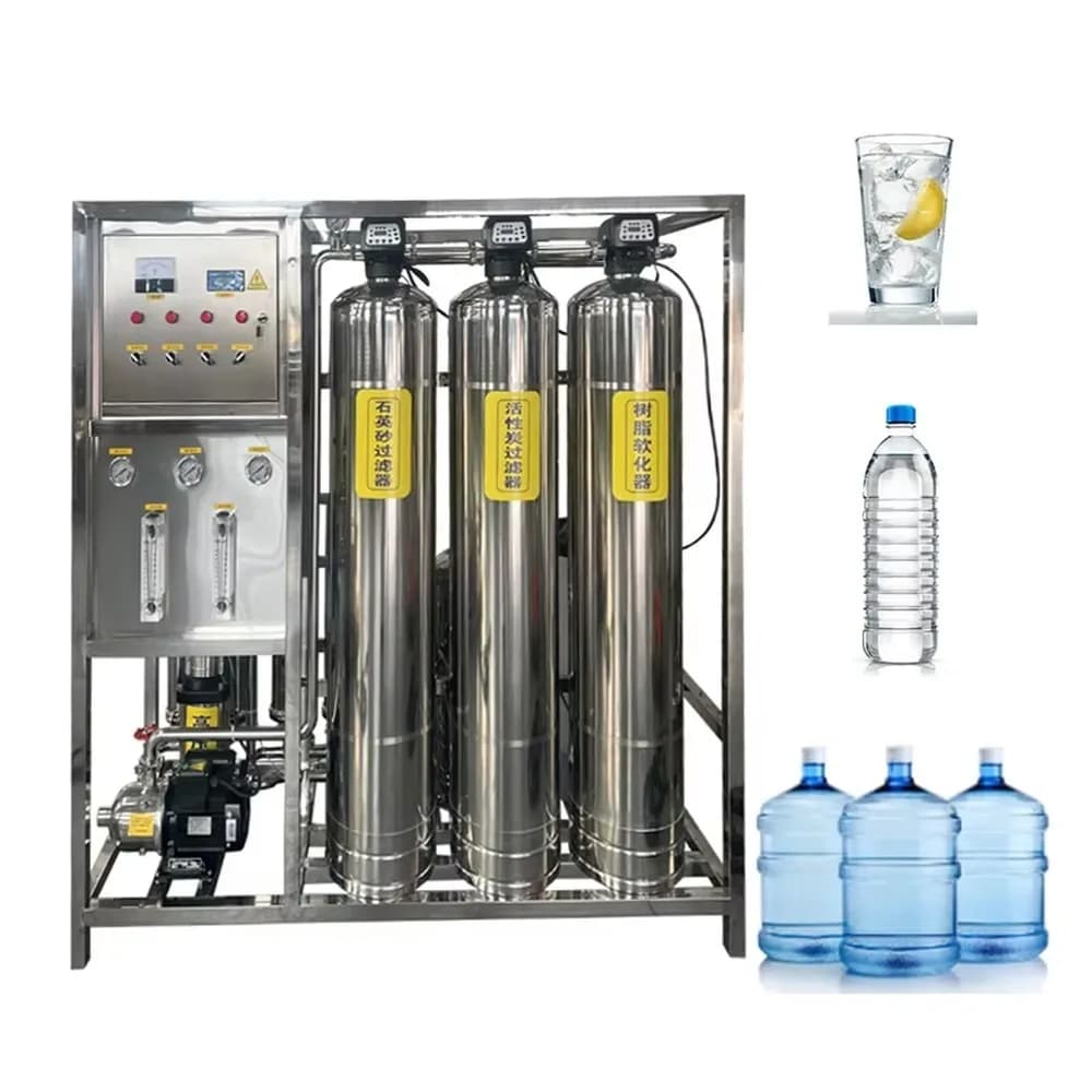 Industrial 250L Reverse Osmosis Water Filter System Commercial Water Purification Filters