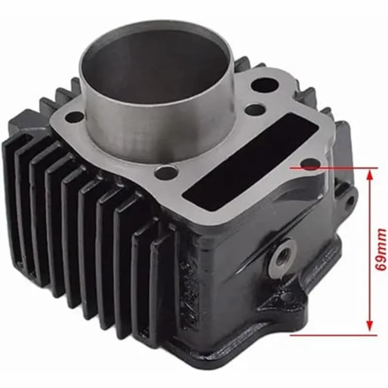 Motorcycle Engine Parts Cylinder for WS110 JH110 C110 110cc Piston Ring 52.4mm