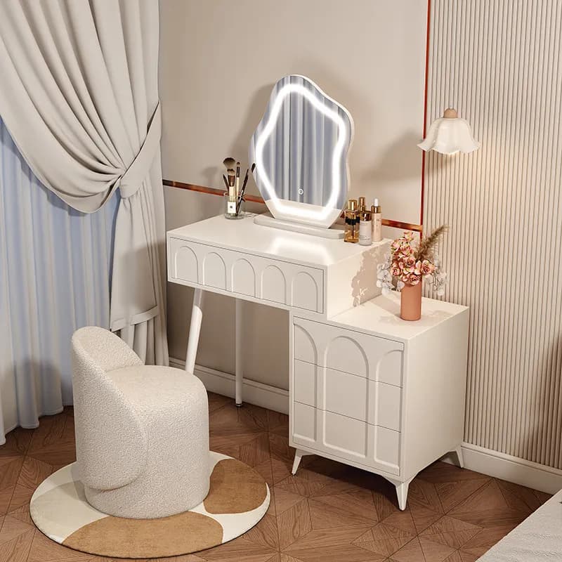 Bright Small Dressing Table Clothes Little Vintage Jeweler Dressing Table Luxury Tall Coiffeuse De Chambre Bathroom Furniture
