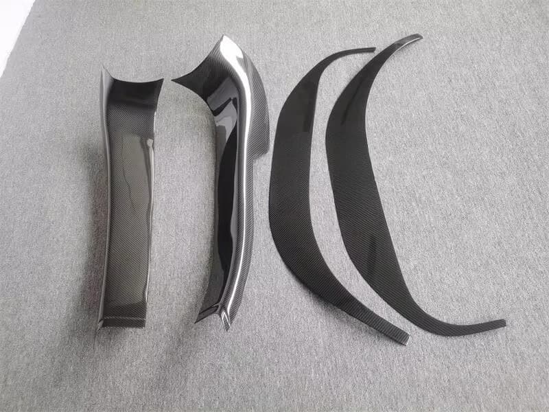 Dry Carbon Glossy Matte Carbon Fiber Door Sill Threshold Panel for McLaren 12C-MP4 650S N Style